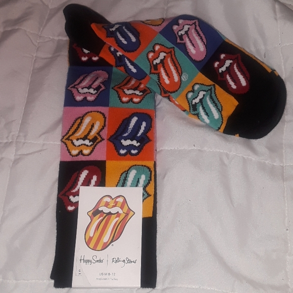 578d3f925632a012f4000652 Other - Rolling stone socks unisex 8-12/ BUNDLE ONLY